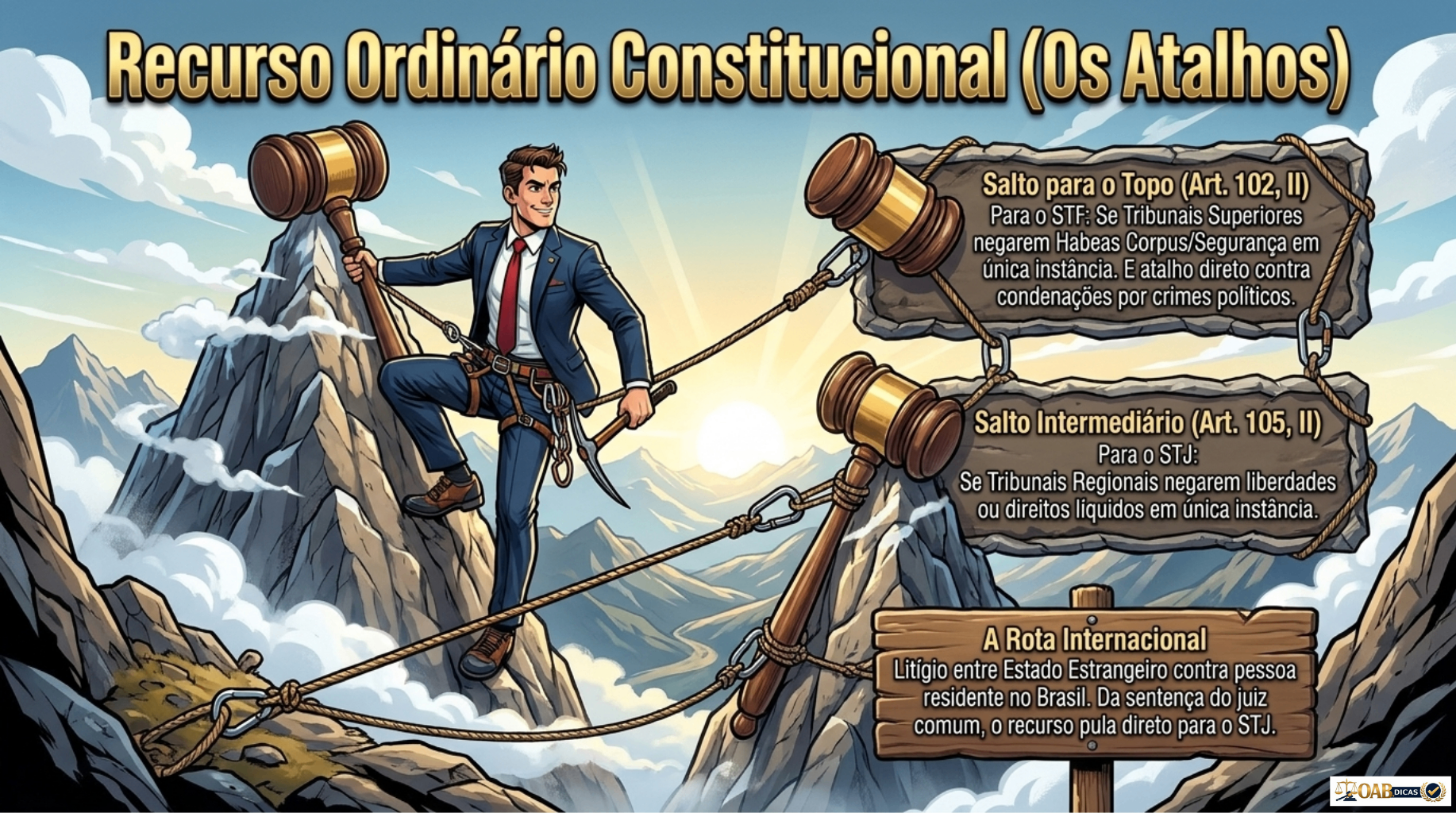Amostra de mapa mental de Direito Constitucional 2